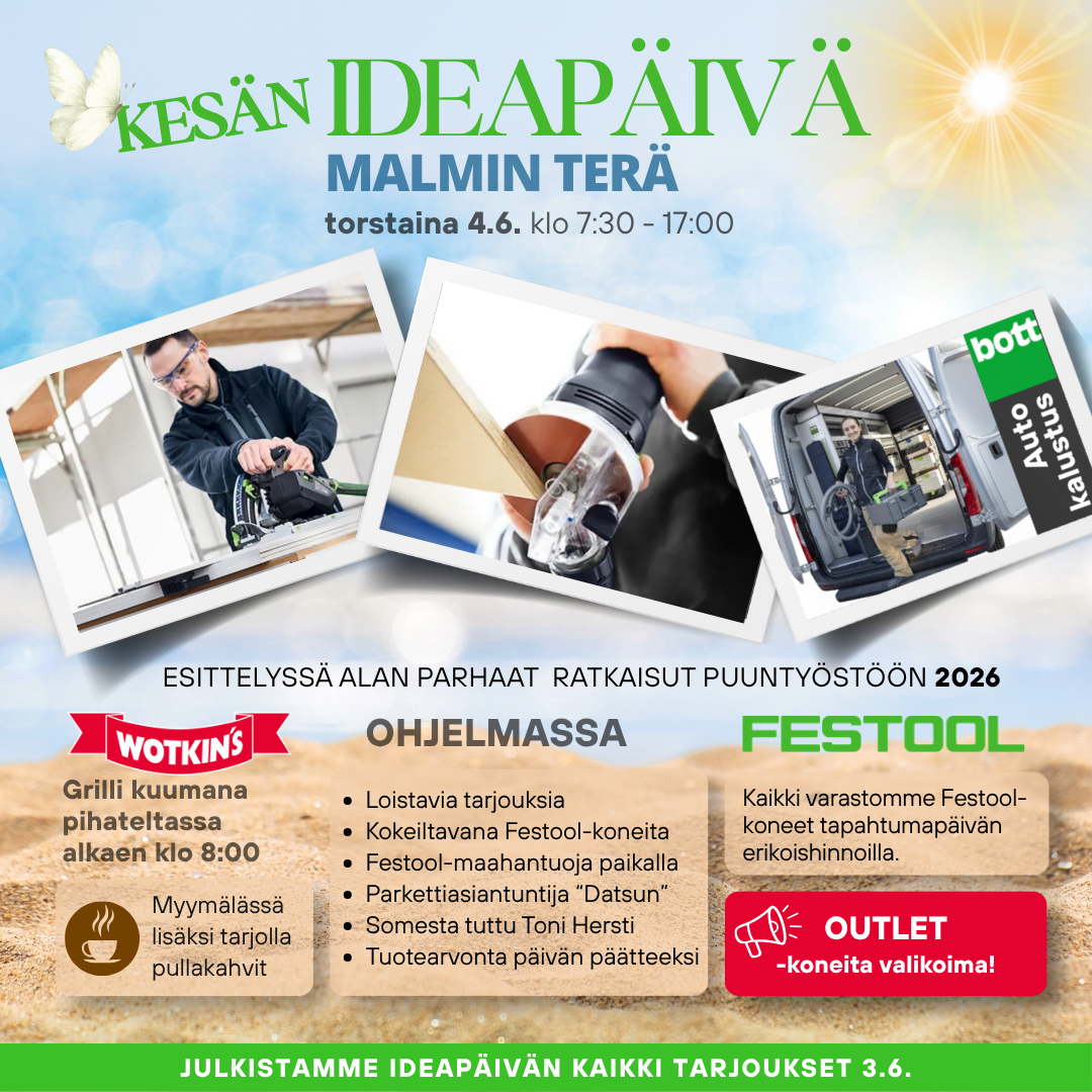 Malmin Terän Kesän Ideapäivä 4.6.2026
