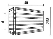 kiristysholkki ER 32 DIN 6499 cnc