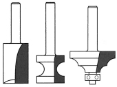 yläjyrsinterät varsi 6 tai 8 mm