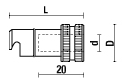 Pikavaihto-poranpitimet L030 Biesse